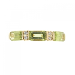 K18YG Peridot Ring - Hàng hiệu Authentic 854057
