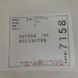 SACAI 24-07158 Áo sơ mi - Hàng hiệu Chính hãng 824416