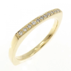 Nhẫn kim cương K18YG 0.10CT