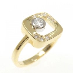 Nhẫn kim cương K18YG/K18WG 0.19CT