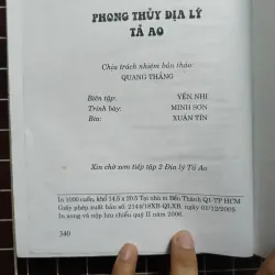 Phong thủy địa lý tả ao chính tông - Vương Thị Nhị Mười 731192