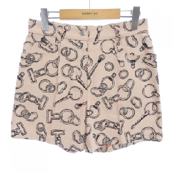 HERMES Kính vạn hoa hiệu ứng tinh tế Crude Cell Cartouche 4H0462DD Quần short - Hàng hiệu Chính hãng