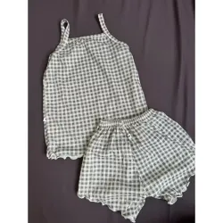 Set bộ thun mát cho bé gái 1-2t, <13kg, hàng may mẫu new mua 1 tặng 1 790724