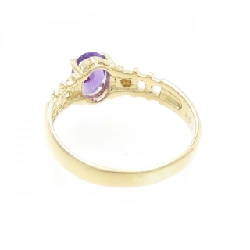 Nhẫn Amethyst K18YG - Hàng hiệu Authentic 856836