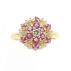 Nhẫn ruby K18YG 670542