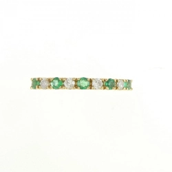 Nhẫn Emerald 750YG 672952