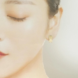 K18YG Bông tai kim cương 0.20CT - Hàng hiệu Chính hãng 866971