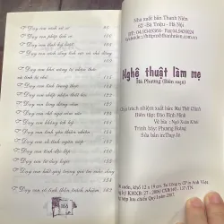 Nghệ thuật làm MẸ : HÀ PHƯƠNG BIÊN SOẠN . - sách nuôi dạy con giáo dục 1036031