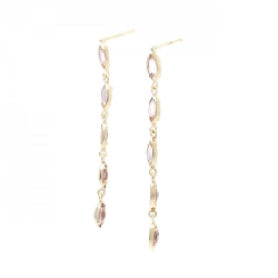 K18YG Tourmaline Bông tai 1.30CT - Hàng hiệu Chính hãng 876656