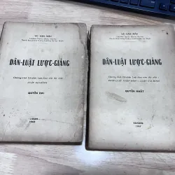 Dân luật lược giảng - Vũ Văn Mẫu 