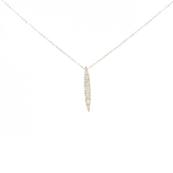 Dây chuyền kim cương K18YG 0.15CT - Hàng hiệu Chính hãng