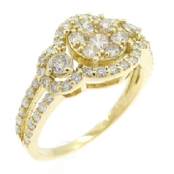 Nhẫn kim cương K18YG 0.80CT