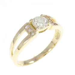 Nhẫn kim cương K18YG 0.51CT - Hàng hiệu Chính hãng