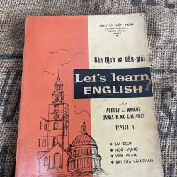 Let's learn ENGLISH  AUDREY L. WRIGHT JAMES H. MC GILLIVRAY