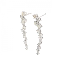 750WG/PT900 Bông tai kim cương - Hàng hiệu Authentic 868117