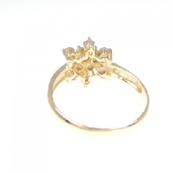 Nhẫn kim cương K18YG 0.52CT 673135