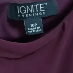 Đầm thun khoát voan IGNITE size 10P 973400