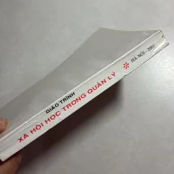 Giáo trình xã hội học trong quản lý 800314