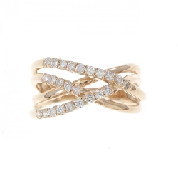 Nhẫn kim cương K14PG 0.30CT - Hàng hiệu Authentic 852701