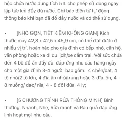 Máy rửa chén bát để bàn KOCHI C300 - Không cần lắp đặt - Rửa nước nóng & Sấy nóng diệt   797771