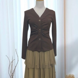 [Mới] Áo cardigan dáng ôm, chất đẹp 3 màu 416646