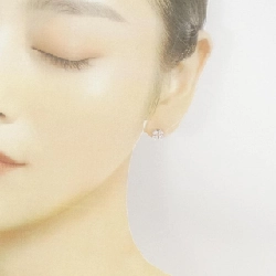 Bông tai hình khối hoa 4゜C 665674