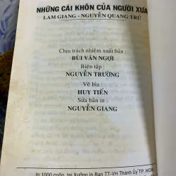 Những Cái Khôn Của Người Xưa - Lâm Giang, Nguyễn Quang Trứ 926323