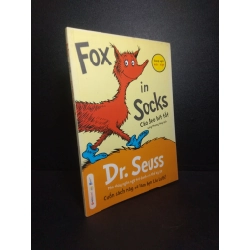 Fox in Socks - Cá đeo bít tất Dr. Seuss 2016 mới 80% hơi bẩn bìa HCM1210