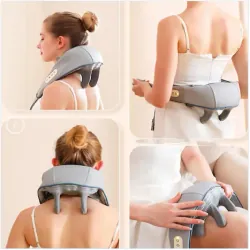 Máy Massage Cổ Vai Gáy 6D bản PRO - Hàng Chính Hãng - Mô Phỏng Kỹ Thuật Massage Số 8 601667