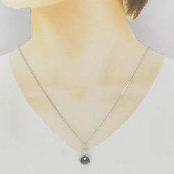 K18WG Dây chuyền kim cương 3.080CT - Hàng hiệu Chính hãng 846480