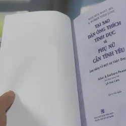[MIỄN PHÍ BỌC SÁCH] Tại Sao Đàn Ông Thích Tình Dục Và Phụ Nữ Cần Tình Yêu - Allan & Barba 727372