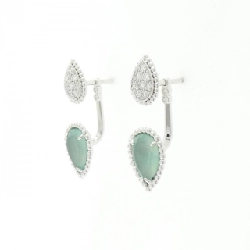 Boucheron Serpent Bohème 2 Motif Bông Tai Đinh Đơn 665593