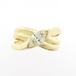 Nhẫn kim cương K18YG 0.652CT - Hàng hiệu Authentic 854272