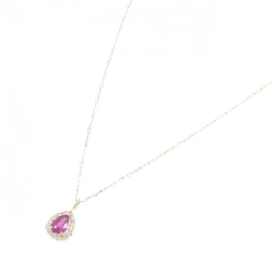 K18YG Dây chuyền Ruby 0.18CT - Hàng hiệu Chính hãng 857176