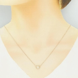 K18YG Dây chuyền kim cương 0.096CT - Hàng hiệu Chính hãng 862855