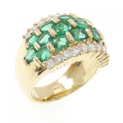 Nhẫn Emerald K18YG 3.10CT - Hàng hiệu Authentic