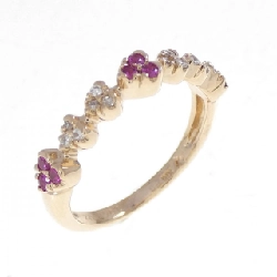 Nhẫn Ruby Ponte Vecchio 0.12CT - Hàng hiệu Chính hãng