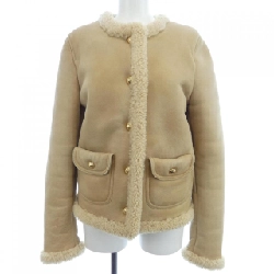 Celine CELINE Áo khoác lông cừu TRIOMPHE 2F457274T