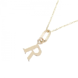 K10YG Chữ cái R Dây chuyền - Hàng hiệu Chính hãng 860619