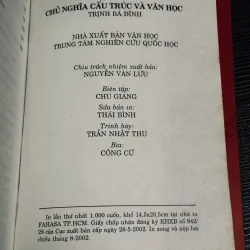 Chủ nghĩa cấu trúc và văn học 1042792