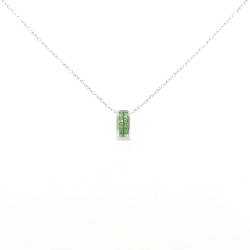 K18WG Ngọc lục bảo xanh Nhẫn 0.30CT - Hàng hiệu Chính hãng