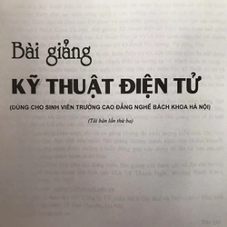 KỸ THUẬT MẠCH ĐIỆN TỬ 471576