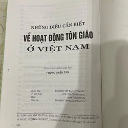 Những điều cần biết về hoạt động tôn giáo ở Việt Nam  466277