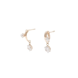 K10PG Bông tai Cubic - Hàng hiệu Chính hãng 869998