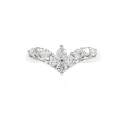 Nhẫn kim cương hoa PT900 0.30CT - Hàng hiệu Authentic 850033