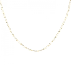 K18YG 2WAY Ngọc trai nước ngọt Dây chuyền - Hàng hiệu Chính hãng