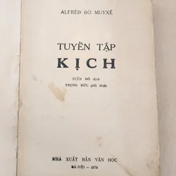 Tuyển tập kịch của Afred De Musset (in 1975) 717971