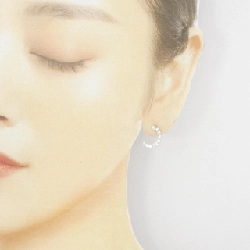 Bông tai kim cương 18KWG/K18WG - Hàng hiệu Authentic 868286