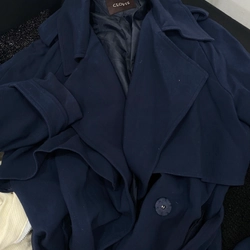Áo khoác trench coat kaki 548871