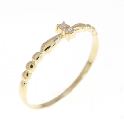 Nhẫn kim cương K18YG 0.02CT